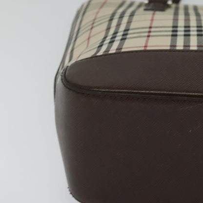 Burberry Nova Check Tote canvas check pattern, BEIGE, CANVAS, Tote bag