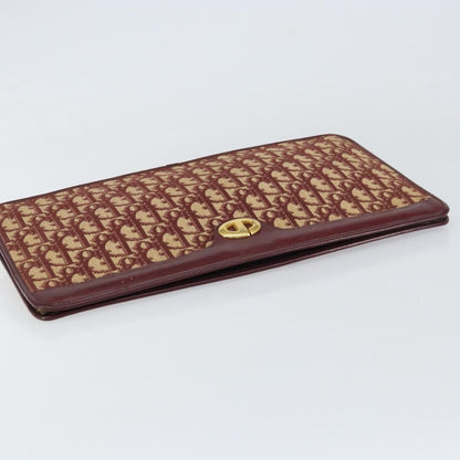 Christian Dior Vintage Trotter Pouch Diorissimo Canvas, RED, CANVAS, Clutche & pouche