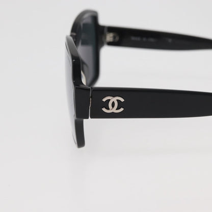 Chanel Logo CC Sunglasses Plastic, Black, Plastic, Sunglasses