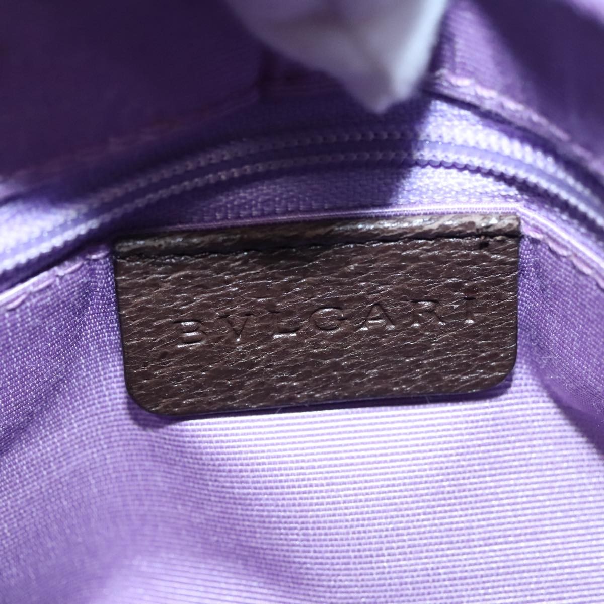 Bvlgari B.Zero1 Logomania Bag Canvas with Leather, BEIGE, CANVAS, Handbag