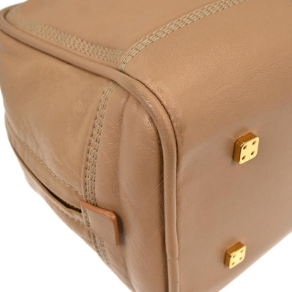 Loewe Amazona Bag Leather, BEIGE, LEATHER, Handbag