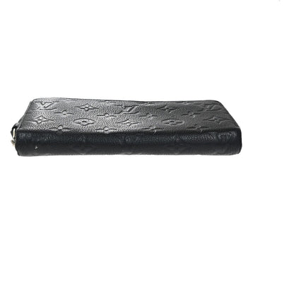Louis Vuitton Portefeuille zippy Monogramme Empreinte Monogramme Empreinte, BLACK, LEATHER, Wallets