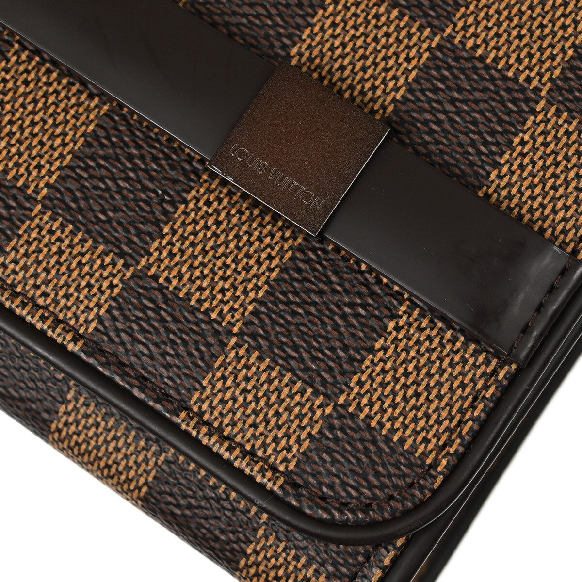 Louis Vuitton Tribeca Handbag Damier, BROWN, CANVAS, Handbag