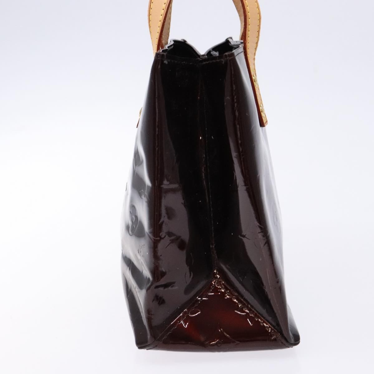 Louis Vuitton Reade Handbag Monogram Vernis, BURGUNDY, PATENT_LEATHER, Handbag