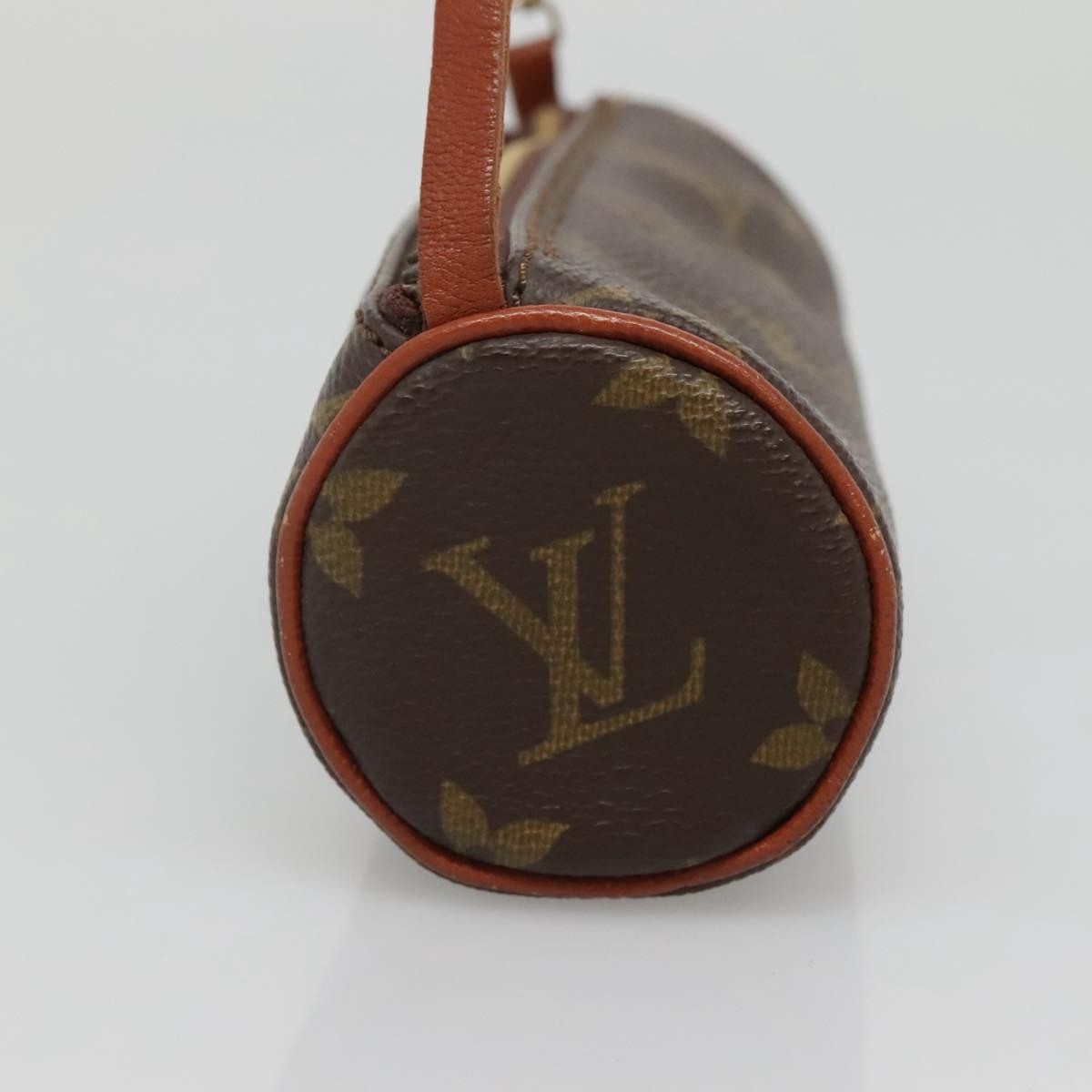 Louis Vuitton Papillon Pochette Monogram Canvas, BROWN, CANVAS, Handbag