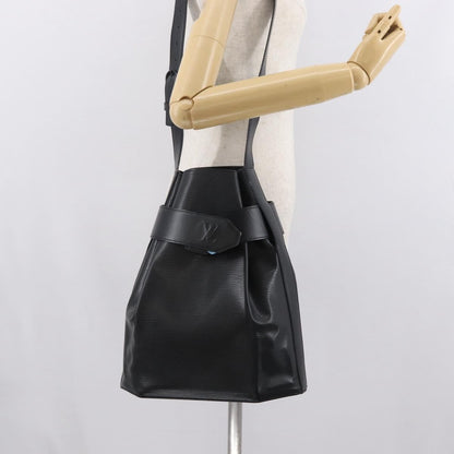 Louis Vuitton Vintage Sac d'Epaule Handbag Epi Leather, BLACK, LEATHER, Shoulder bag