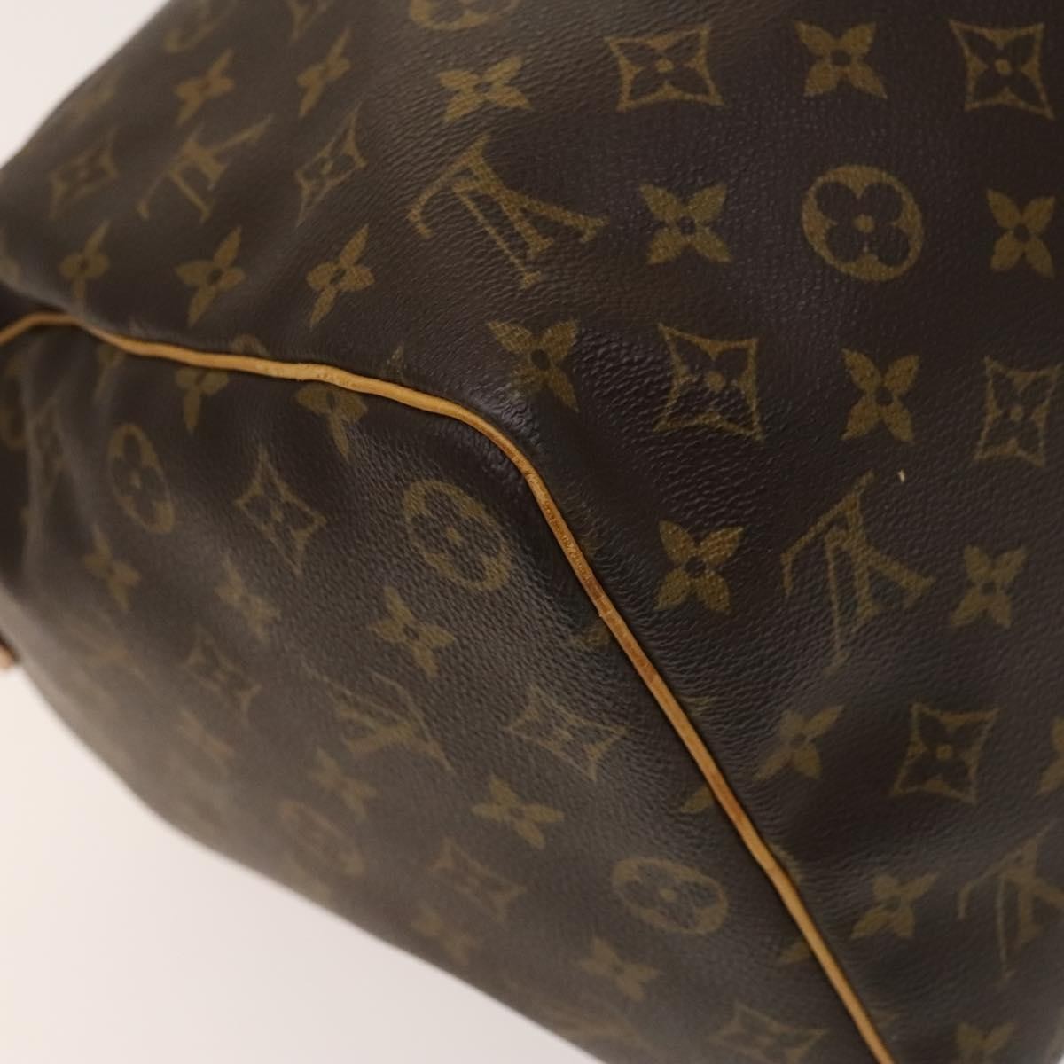 Louis Vuitton Keepall Bag Monogram Canvas, BROWN, CANVAS, Travel bag