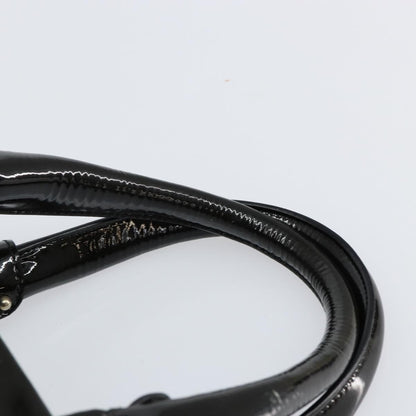 Salvatore Ferragamo Vintage Tote bag Patent Leather, BLACK, PATENT_LEATHER, Tote bag