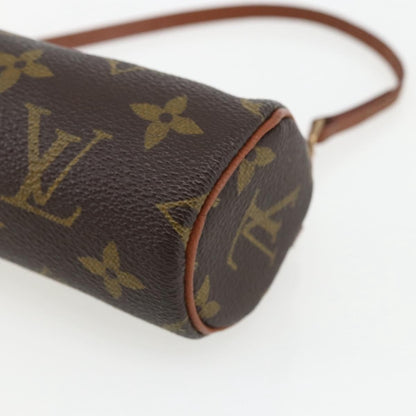 Louis Vuitton Papillon Pochette Monogram Canvas, BROWN, CANVAS, Clutche & pouche