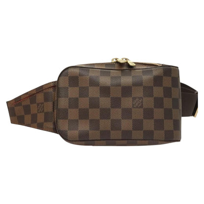 Louis Vuitton Geronimos Waist Bag Damier, BROWN, CANVAS, Shoulder bag
