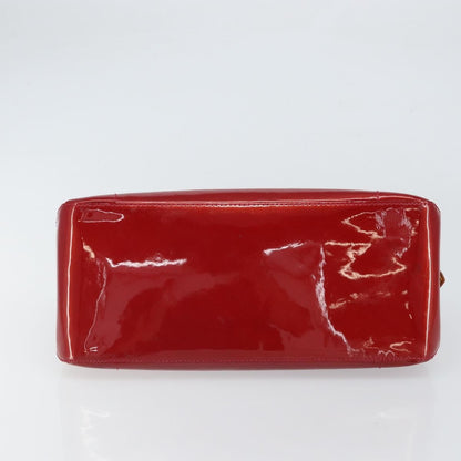 Louis Vuitton Rosewood Avenue Handbag Monogram Vernis, RED, PATENT_LEATHER, Handbag