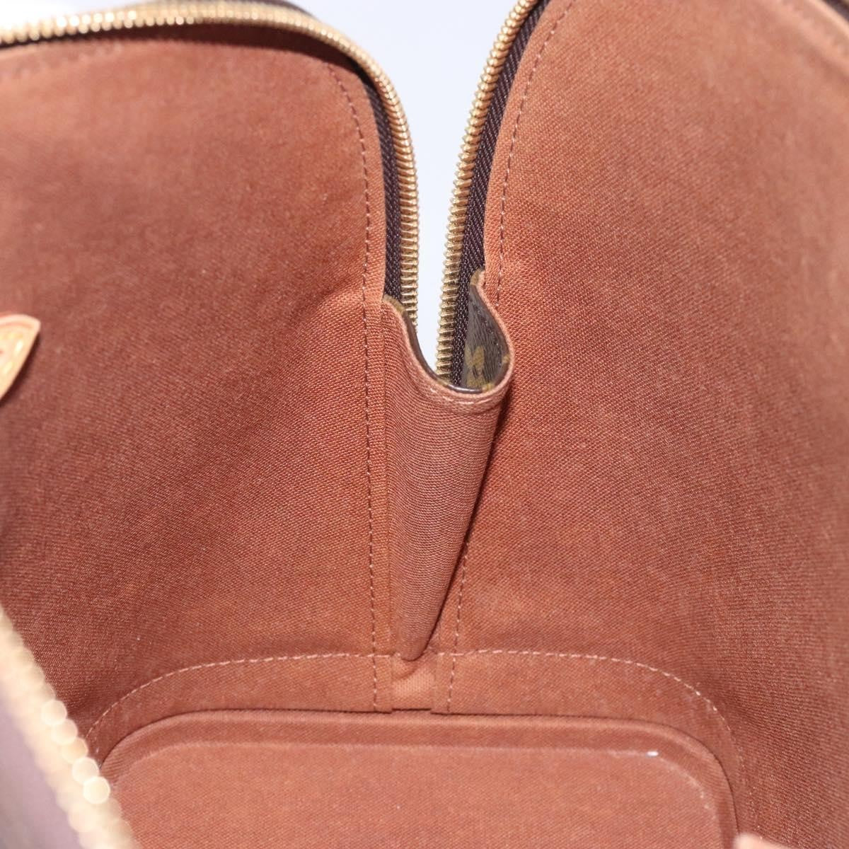 Louis Vuitton Vintage Alma Handbag Monogram Canvas, BROWN, CANVAS, Handbag