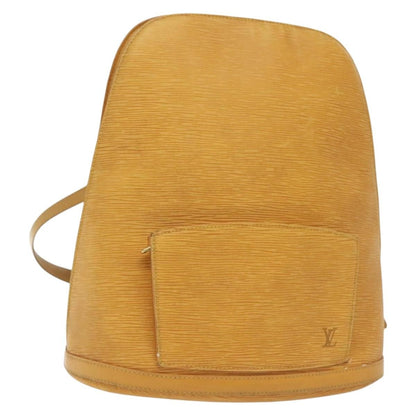 Louis Vuitton Gobelins Backpack Epi Leather, YELLOW, LEATHER, Backpack