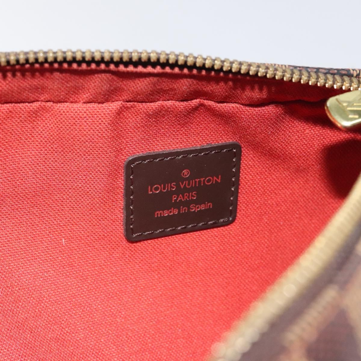 Louis Vuitton Geronimos Waist Bag Damier, BROWN, CANVAS, Travel bag