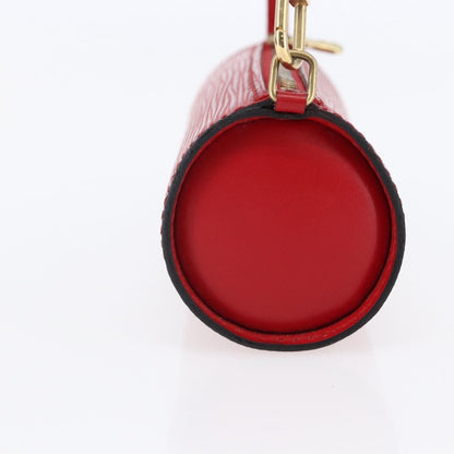 Louis Vuitton Soufflot Pochette Epi Leather, RED, LEATHER, Clutche & pouche