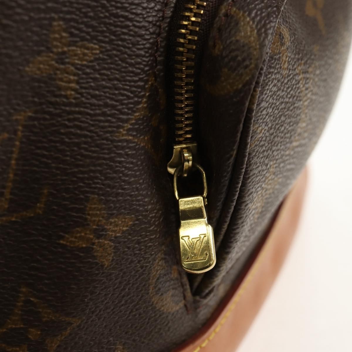 Louis Vuitton Montsouris Backpack Monogram Canvas, BROWN, CANVAS, Backpack