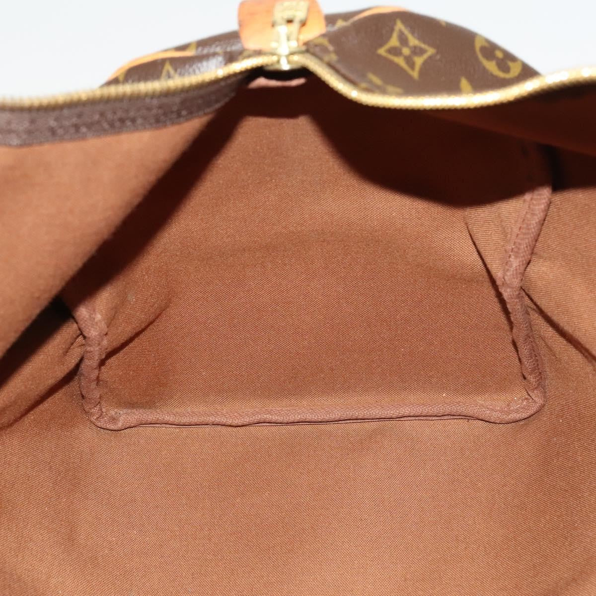 Louis Vuitton Keepall Bag Monogram Canvas, BROWN, CANVAS, Travel bag