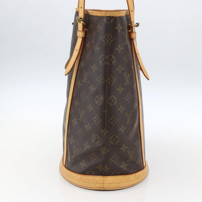Louis Vuitton Bucket Bag Monogram Canvas, BROWN, CANVAS, Shoulder bag