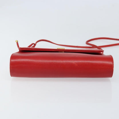 Givenchy Vintage 4G shoulder bag Leather, RED, LEATHER, Shoulder bag
