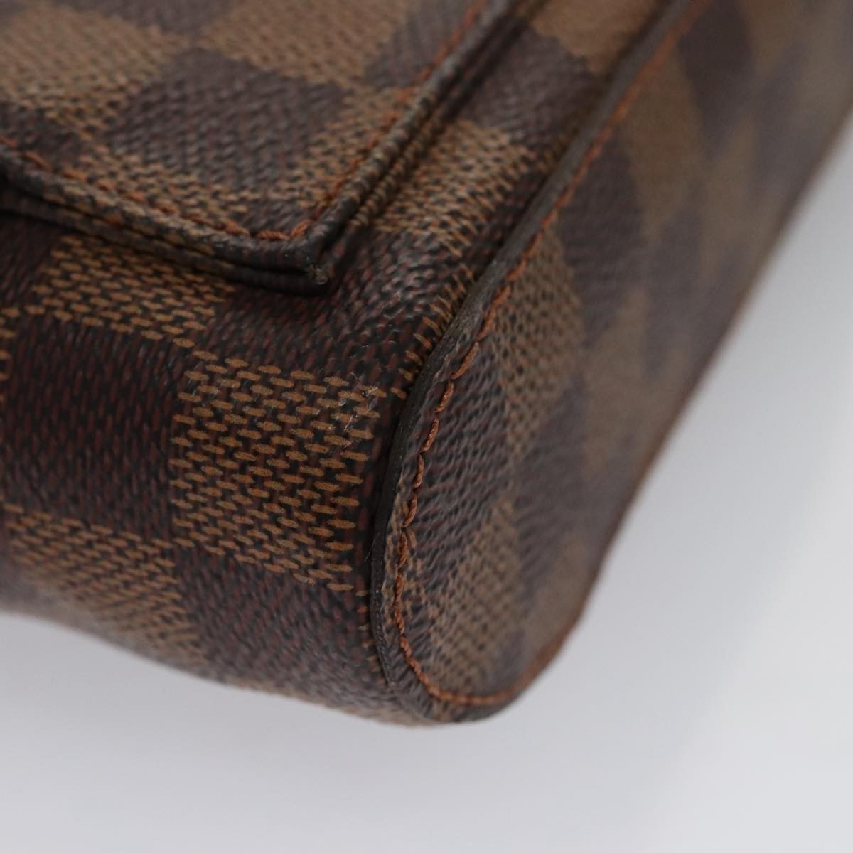 Louis Vuitton Geronimos Waist Bag Damier, BROWN, CANVAS, Shoulder bag