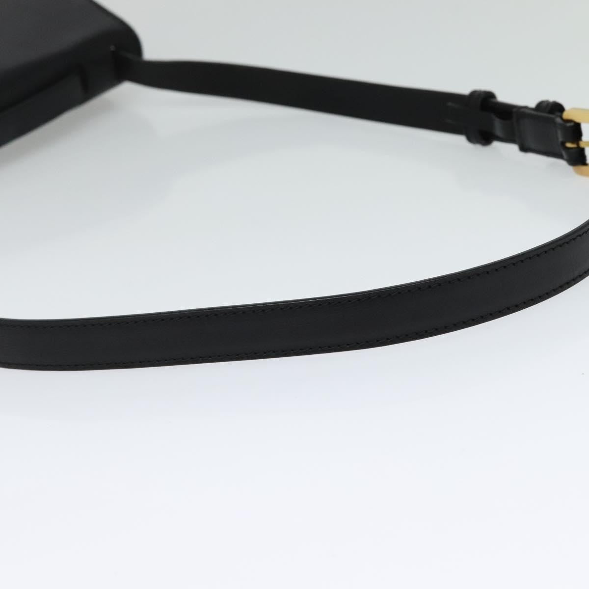 Chloe Louise Shoulder Bag Leather, BLACK, LEATHER, Shoulder bag