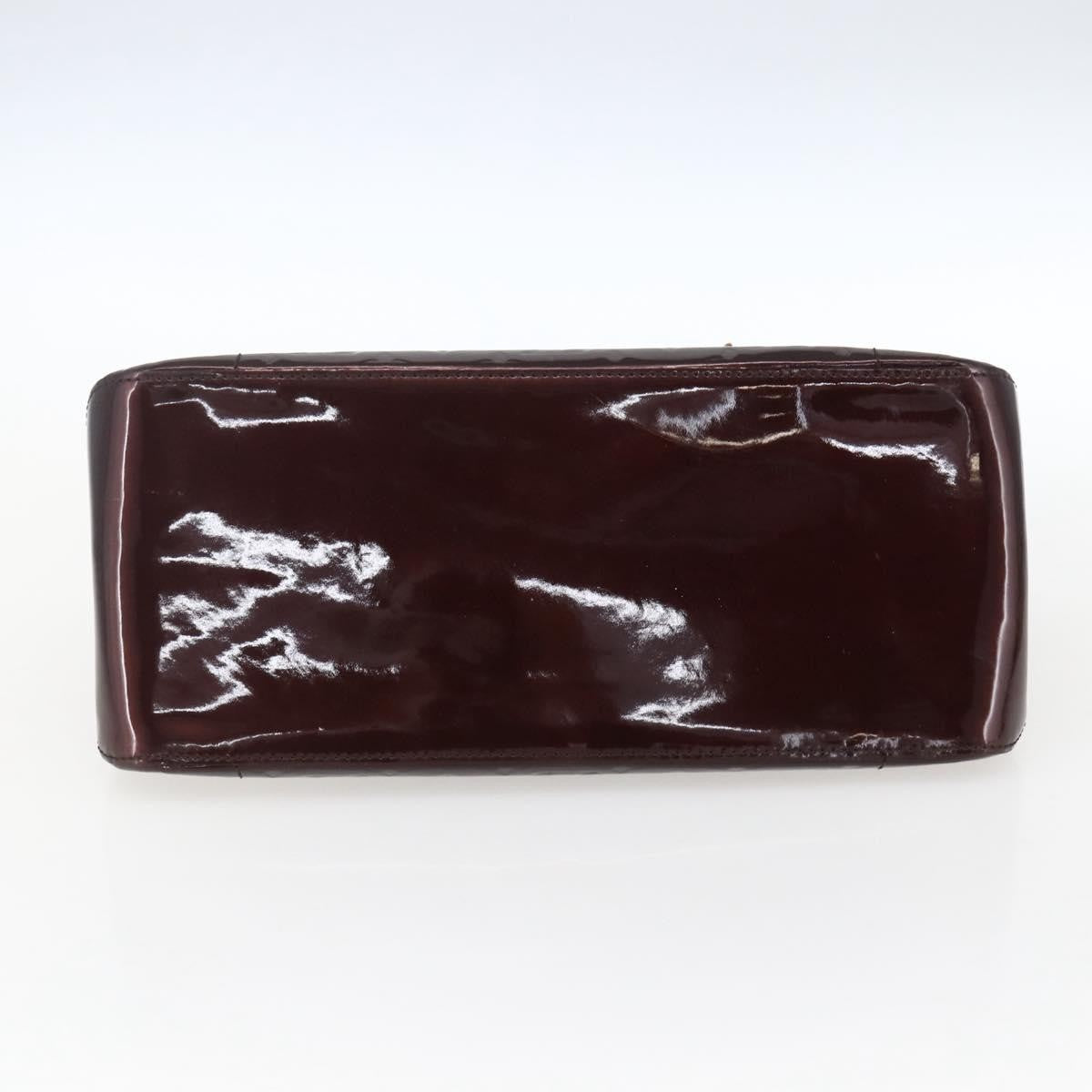 Louis Vuitton Rosewood Avenue Handbag Monogram Vernis, BURGUNDY, PATENT_LEATHER, Shoulder bag