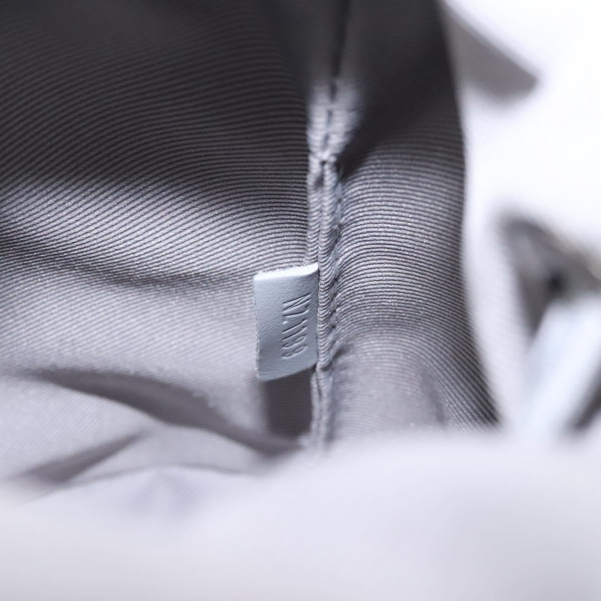 Louis Vuitton Chalk Nano Bag Limited Edition Logo Story Monogram Canvas, GRAY, CANVAS, Handbag