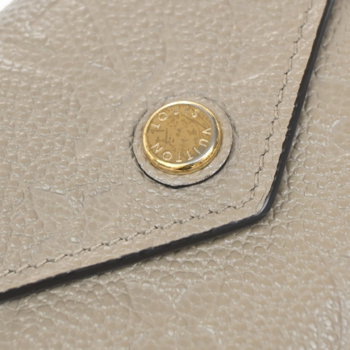 Louis Vuitton Zoe Wallet Monogram Empreinte Leather, BEIGE, LEATHER, Wallets