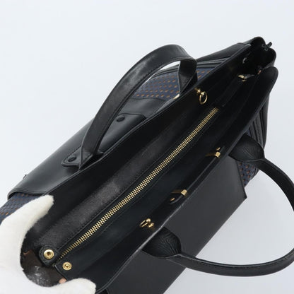 Chloe Alice Satchel Leather, Black, Leather, Handbag