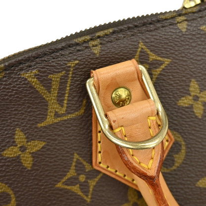 Louis Vuitton Alma Handbag Monogram Canvas, BROWN, CANVAS, Handbag