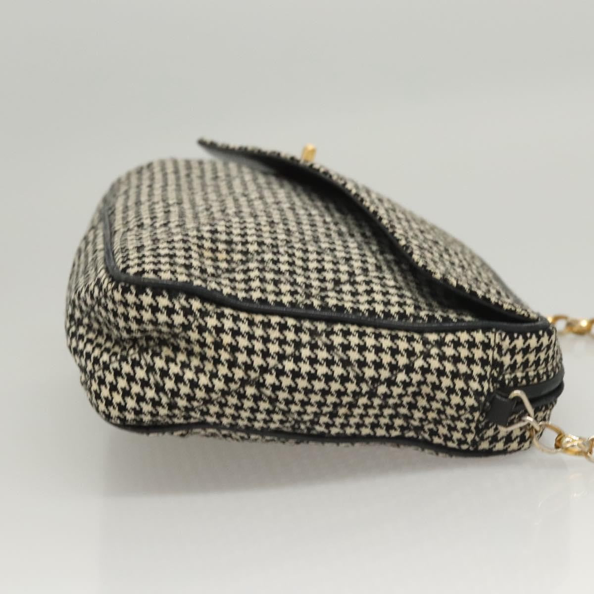Chanel Vintage Front Pocket Camera Bag Canvas, White, Canvas, Shoulder Bag