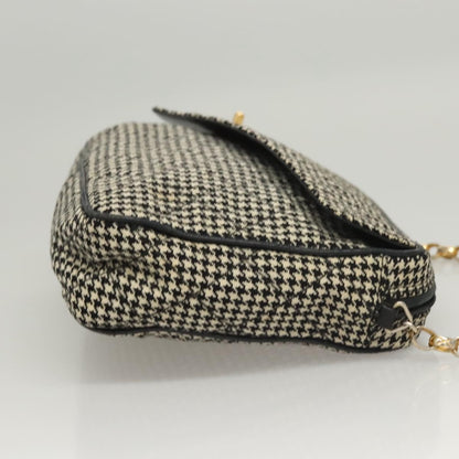 Chanel Vintage Front Pocket Camera Bag Canvas, White, Canvas, Shoulder Bag