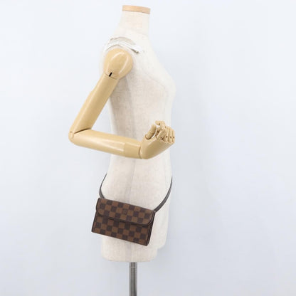 Louis Vuitton Florentine Waist Bag Monogram Canvas, BROWN, CANVAS, Clutche & pouche