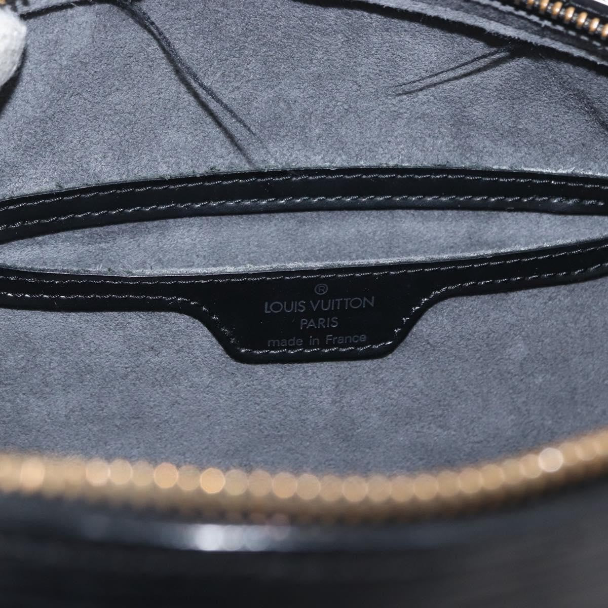 Louis Vuitton Soufflot Handbag Epi Leather, BLACK, LEATHER, Handbag