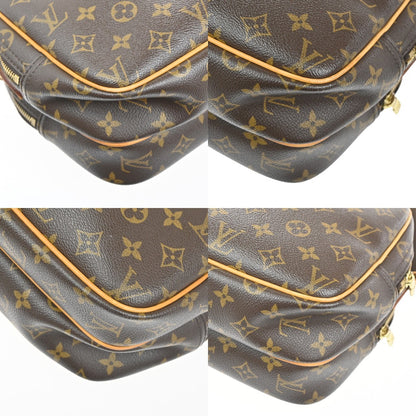 Louis Vuitton Reporter Bag Monogram Canvas, BROWN, CANVAS, Shoulder bag