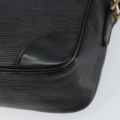 Louis Vuitton Trocadero Handbag Epi Leather, BLACK, LEATHER, Shoulder bag