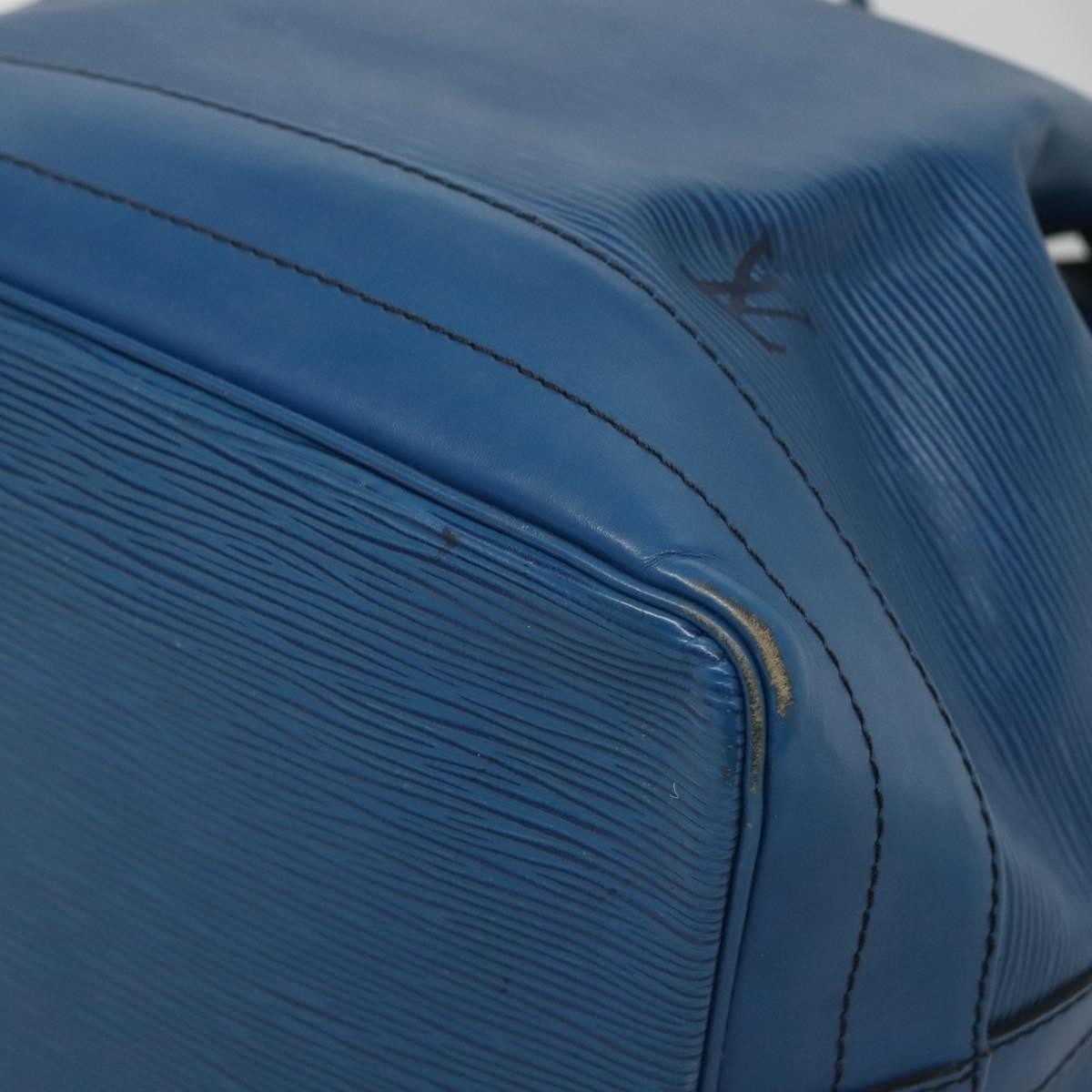 Louis Vuitton Noe Handbag Epi leather, BLUE, LEATHER, Handbag