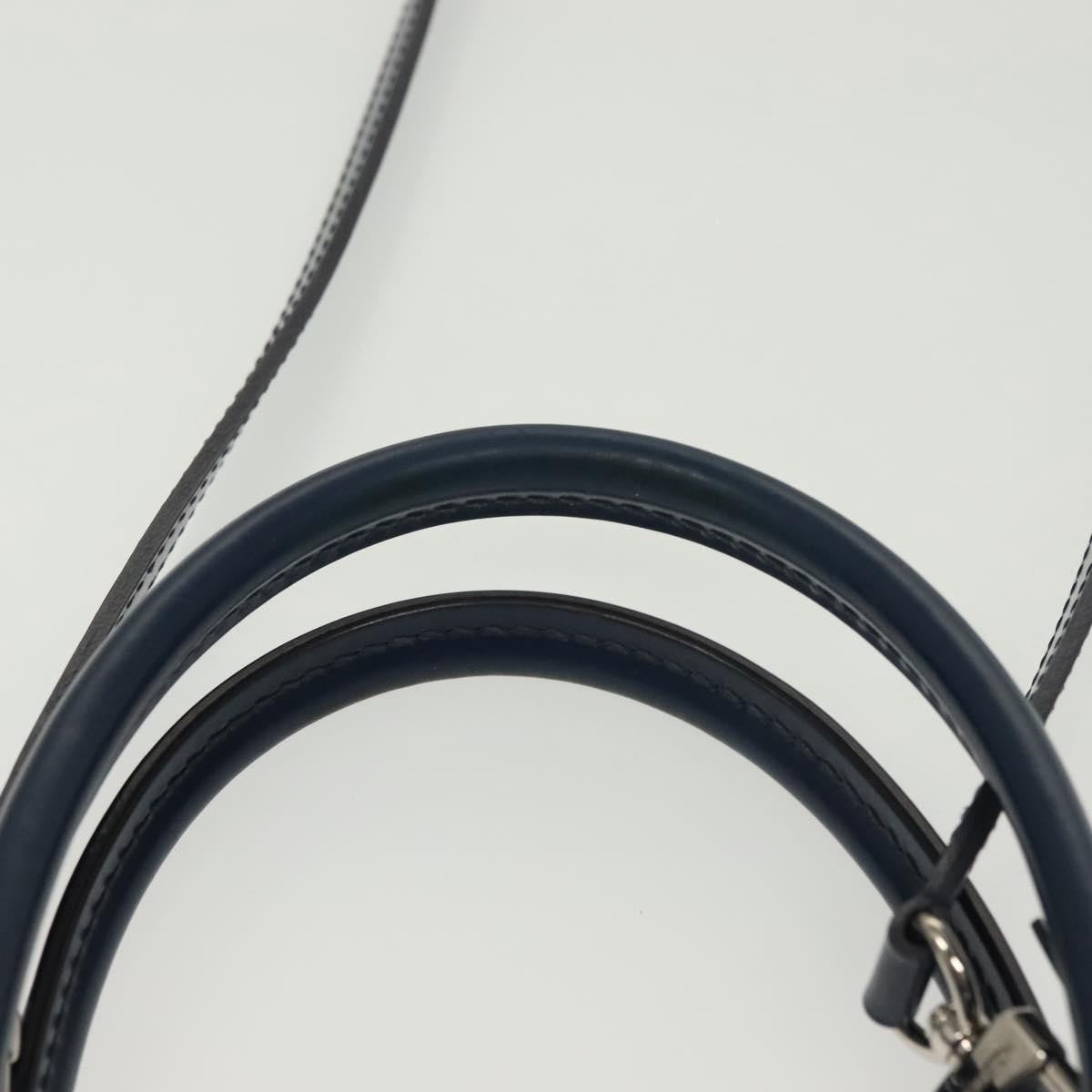 Louis Vuitton Marly Handbag Epi Leather, NAVY, LEATHER, Handbag