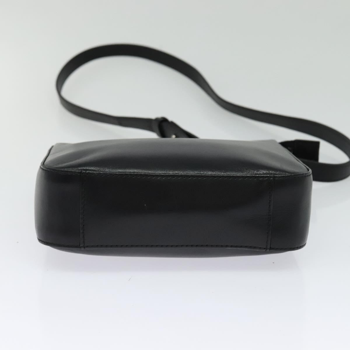 Burberry Front Pocket Flap Messenger Leather with Vintage Check Canvas, BLACK, LEATHER, Crossbody bag