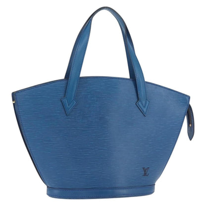 Louis Vuitton Saint Jacques Handbag Epi Leather, BLUE, LEATHER, Handbag