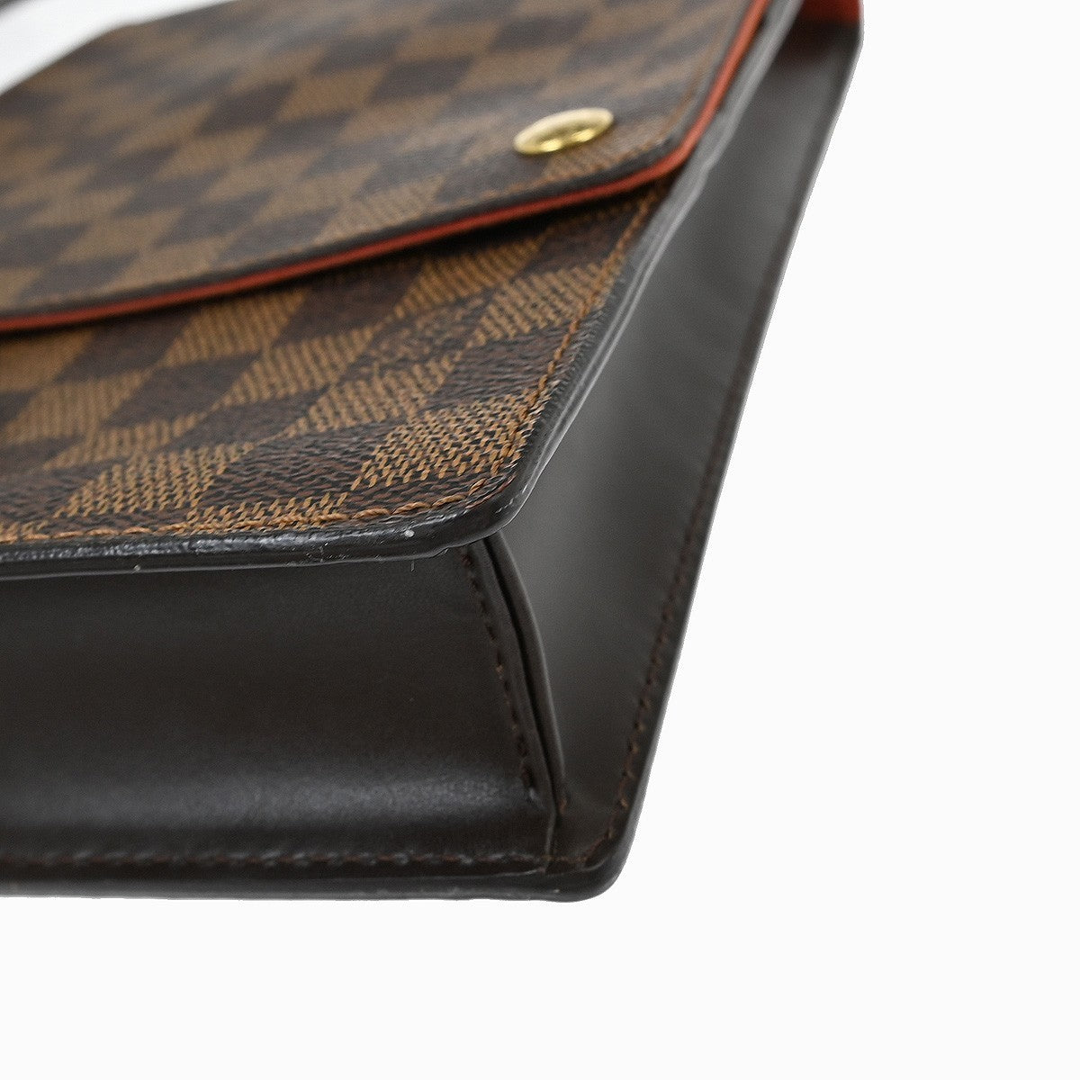 Louis Vuitton Portobello Messenger Damier, Brown, Canvas, Shoulder Bag