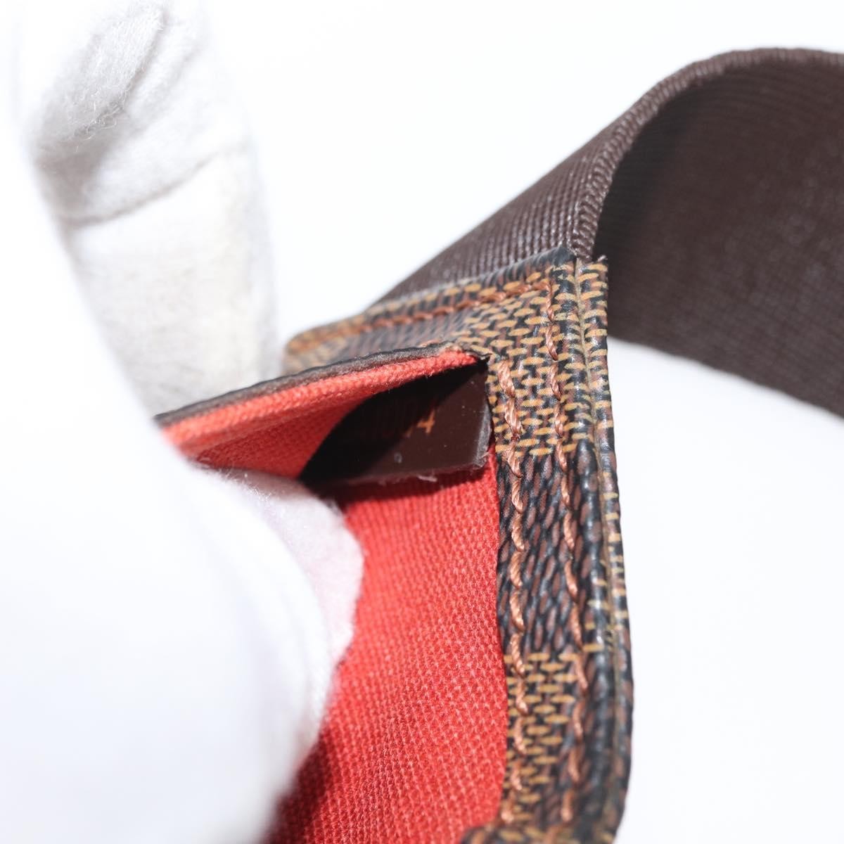 Louis Vuitton Geronimos Waist Bag Damier, BROWN, CANVAS, Shoulder bag