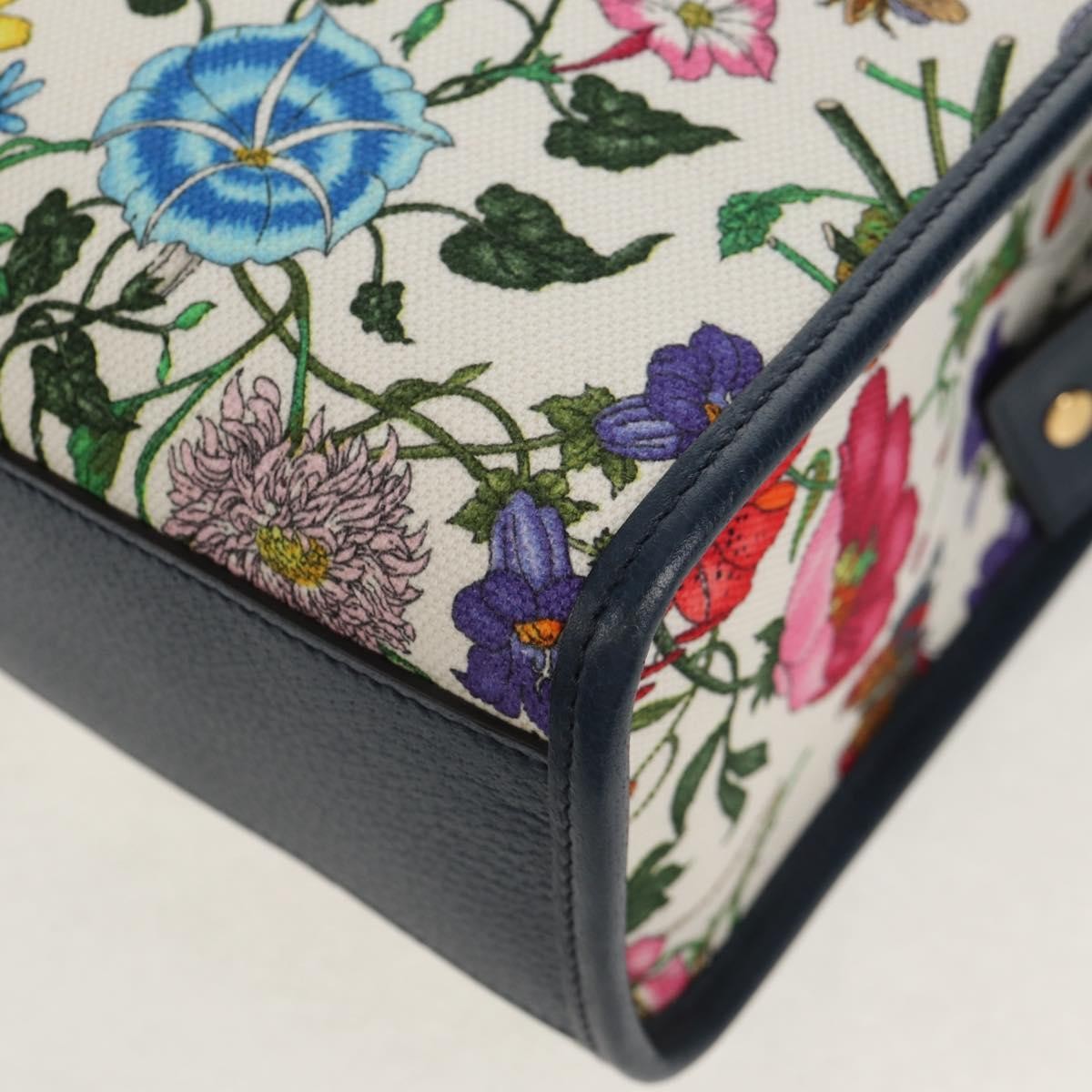 Gucci Flora Canvas, Multicolour, Canvas, Tote Bag