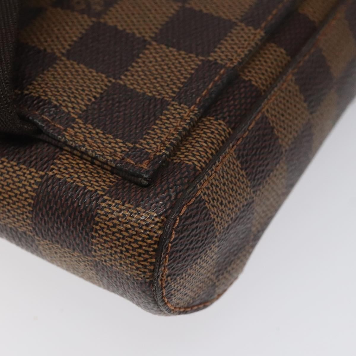 Louis Vuitton Geronimos Waist Bag Damier, BROWN, CANVAS, Shoulder bag