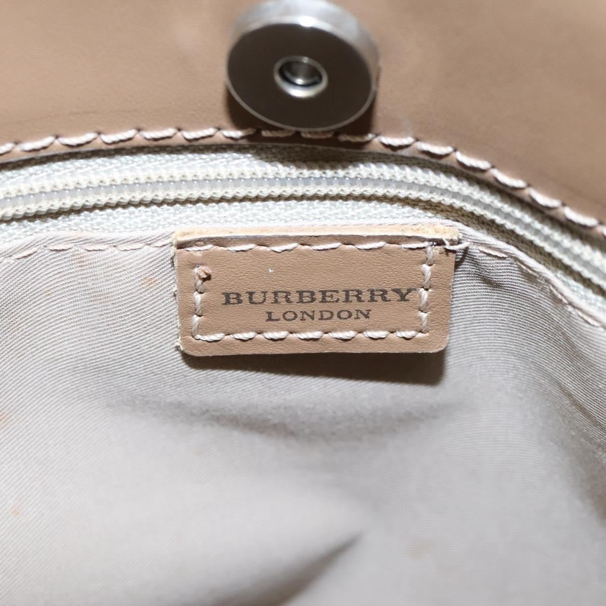Burberry Nova Check Tote Canvas and Leather, PINK, CANVAS, Tote bag