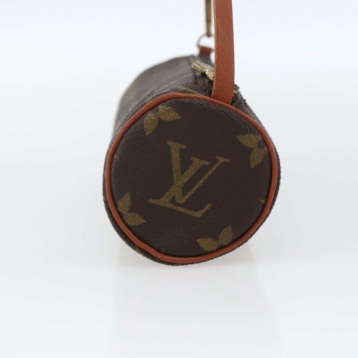 Louis Vuitton Papillon Pochette Monogram Canvas, BROWN, CANVAS, Clutche & pouche