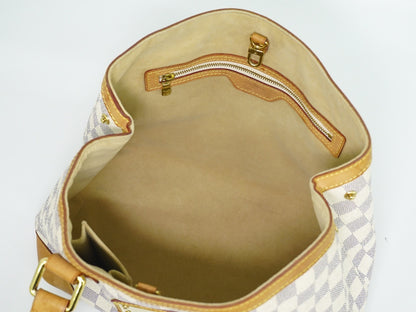 Louis Vuitton Hampstead Handbag Damier, WHITE, CANVAS, Tote bag