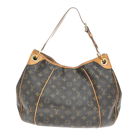 Louis Vuitton Galliera Handbag Monogram Canvas, BROWN, CANVAS, Shoulder bag