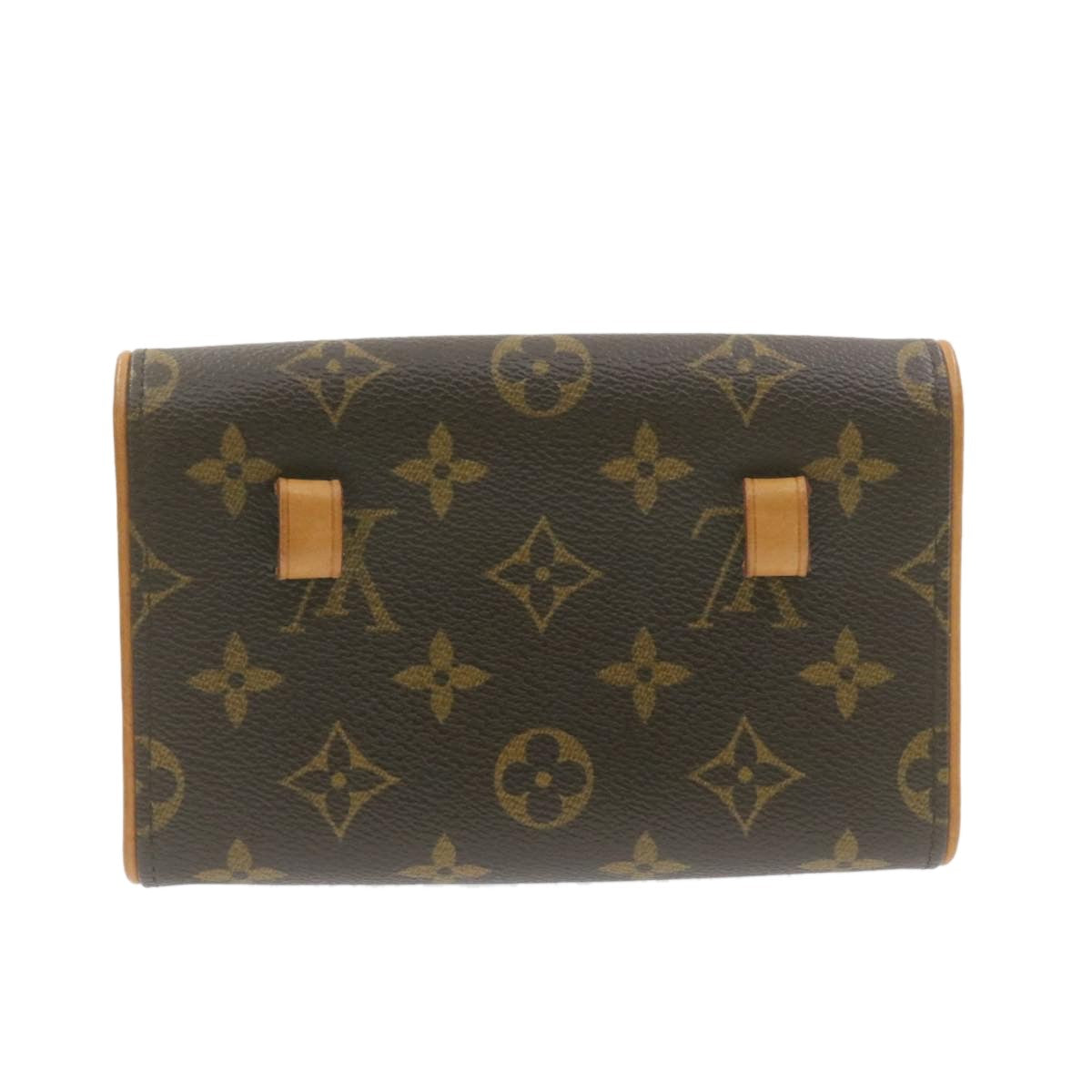 Louis Vuitton Florentine Waist Bag Monogram Canvas, BROWN, CANVAS, Travel bag