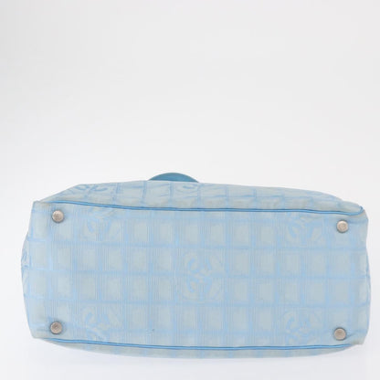 Chanel Travel Line Tote Nylon, BLUE, NYLON, Tote bag